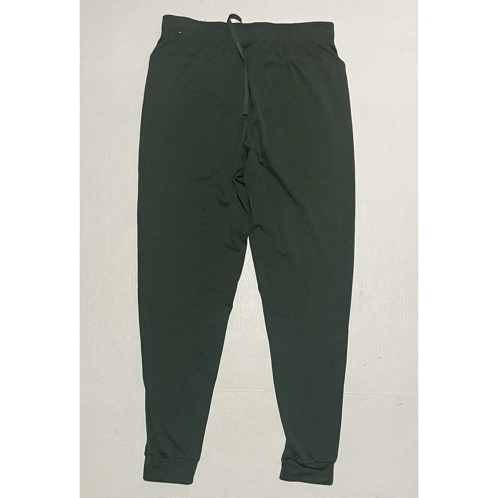 Nike Yoga‎ Pants Mens Small Green Joggers Athletic Training Stretch CZ2208-355